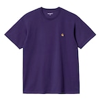 Carhartt (カーハート) S/S CHASE T-SHIRT -Tyrian / Gold