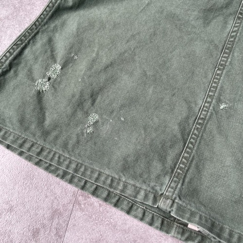 60-70s SONORCO 刺繍タグ グリーン コットンツイル フレンチワークジャケット 詳細写真20