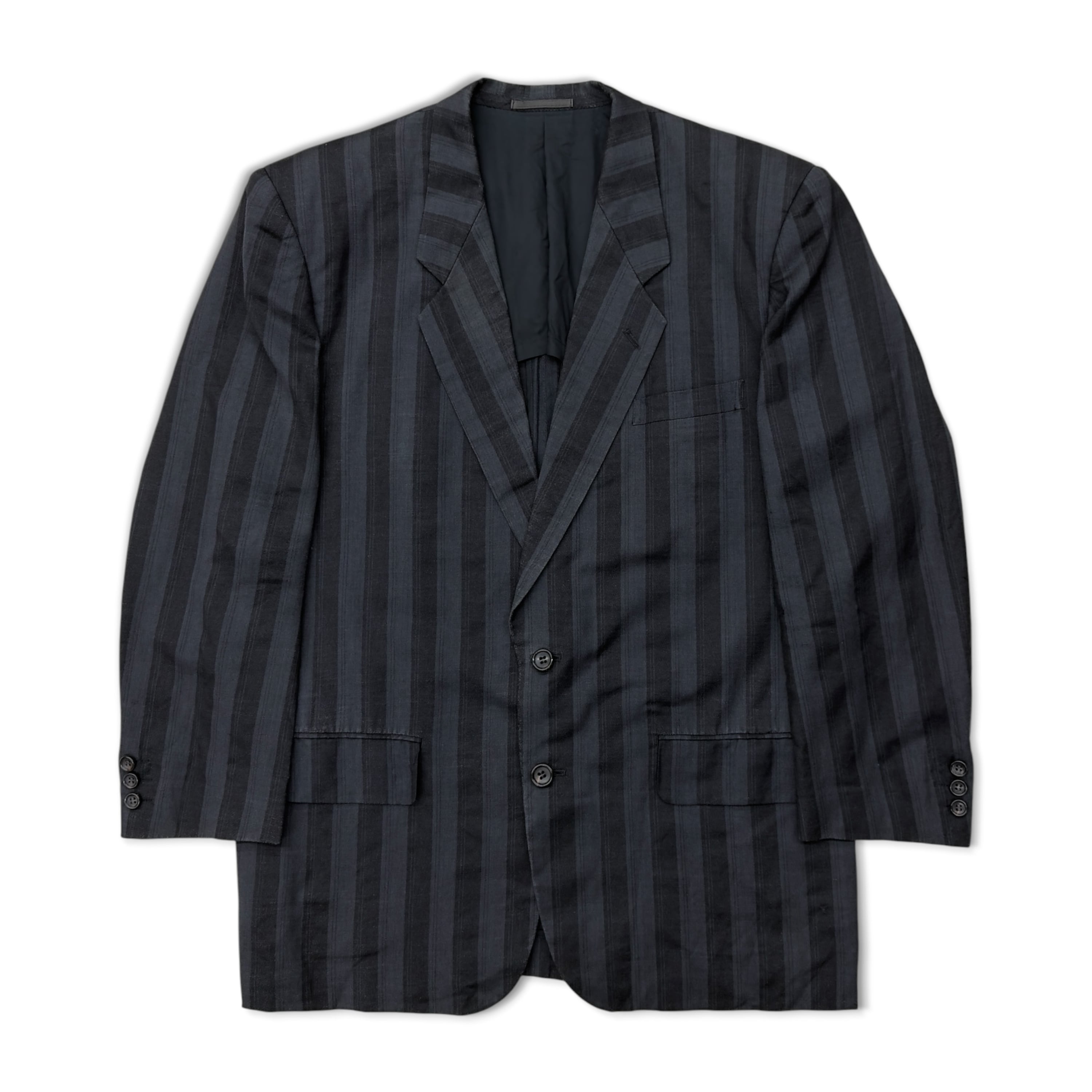 【Comme des Garçons HOMME】 AD1989 テーラードジャケット ストライプ コムデギャルソン