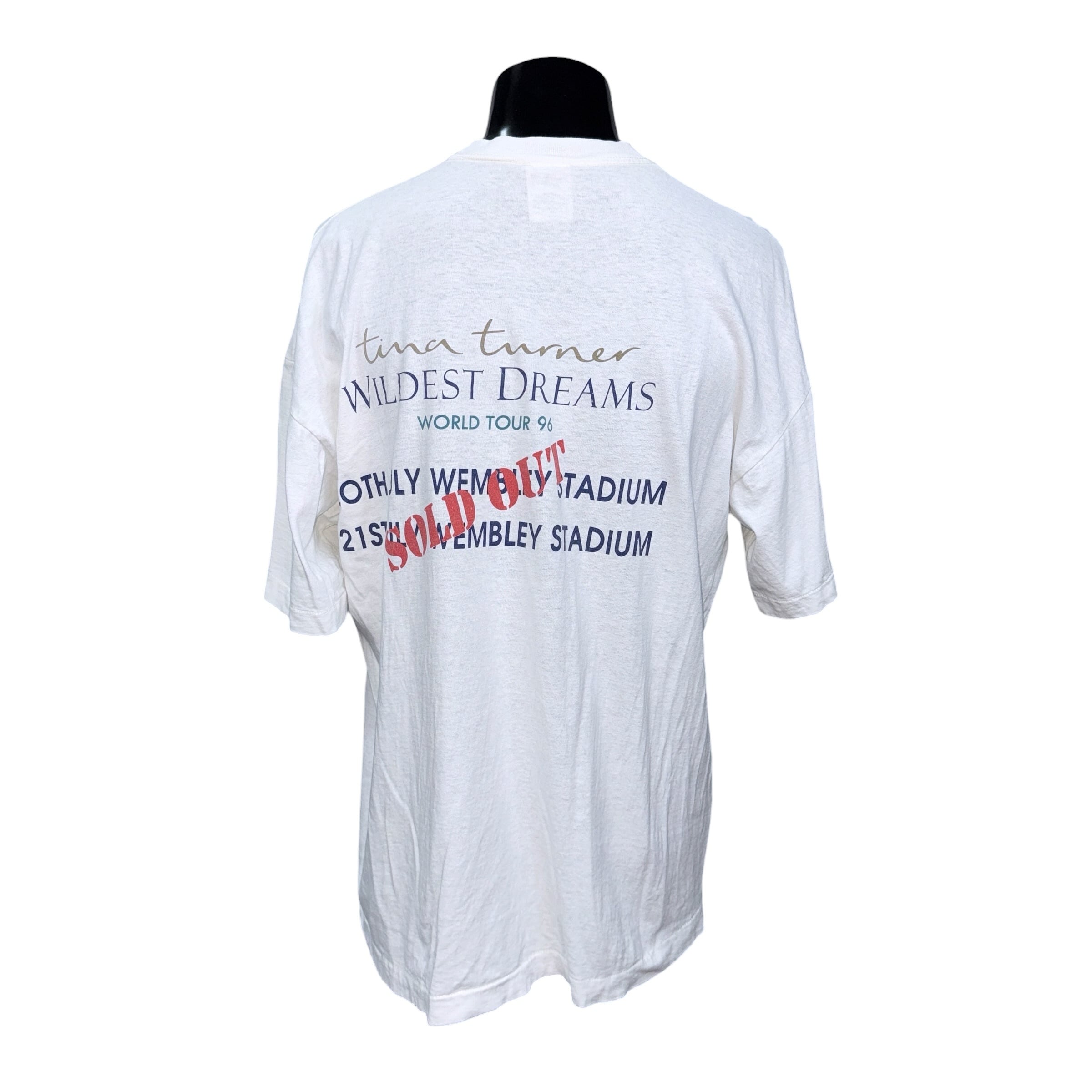 雰囲気系　TINA TURNER Vintage Tee ヴィンテージTシャツ Tina Turner Tina Turner Vintage T-Shirt Faded Black | Culture Kings