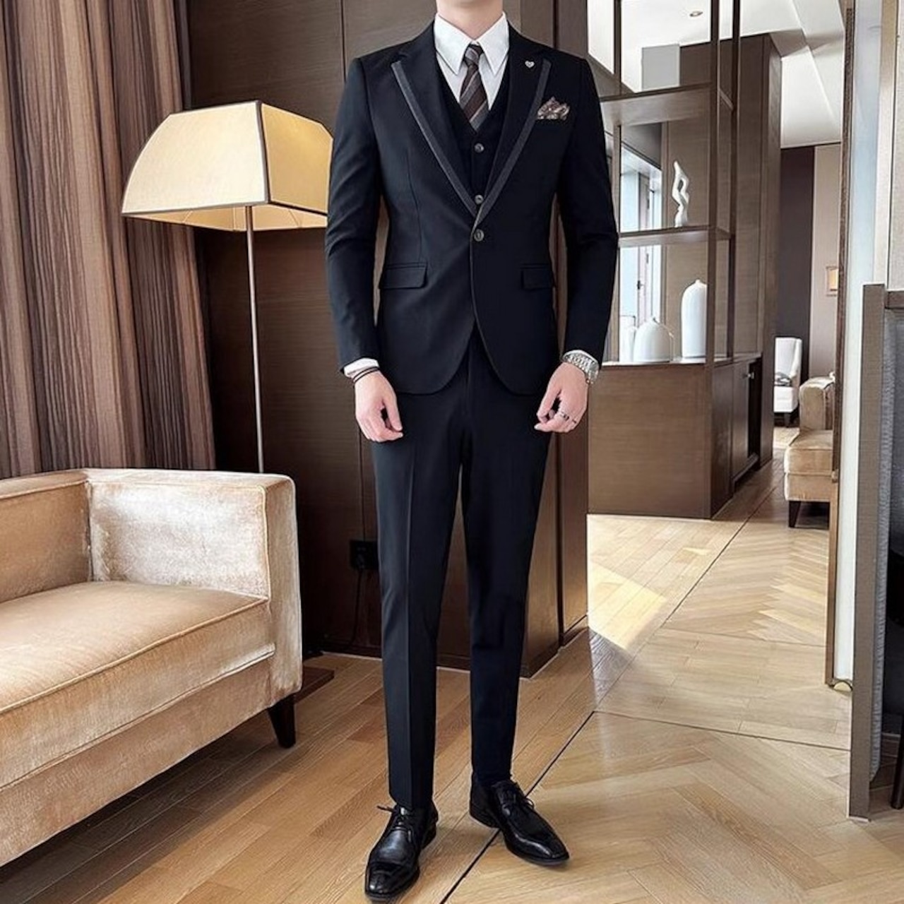 street party suit 3piece 00001