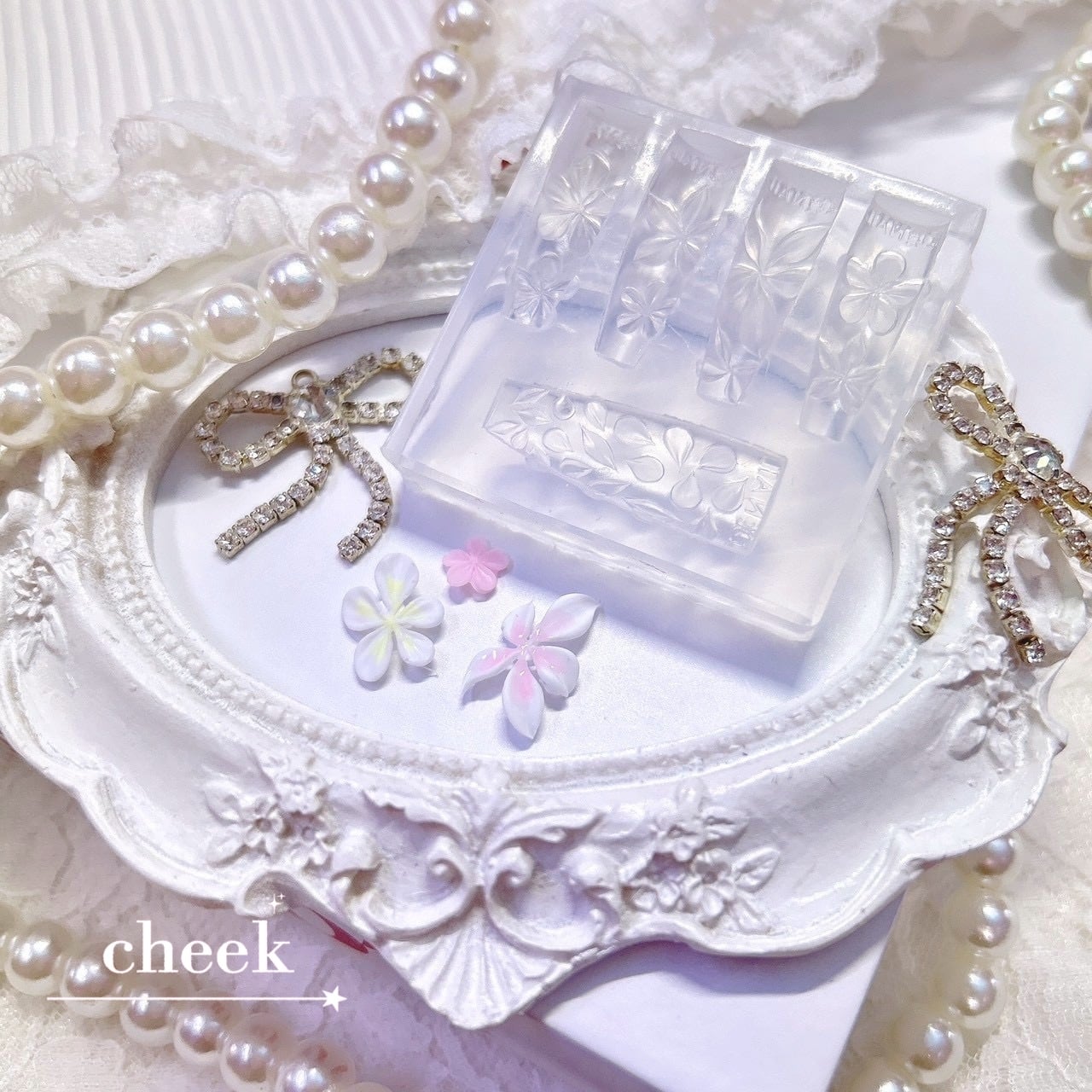 型押しモールド シリコンモールド | cheekgel