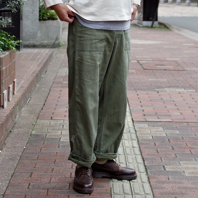 s US ARMY M HBT Utility Pants / 米軍 M ヘリンボーン