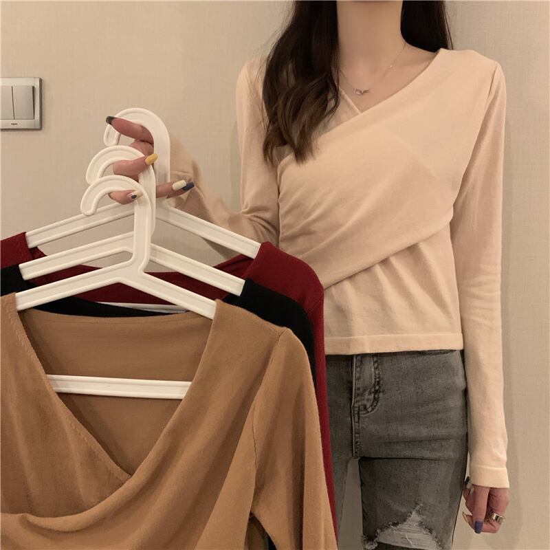 ニットセーター レディーススプリングオータムスタイルトップス ロング 春物 秋物 1号婦人49675822236