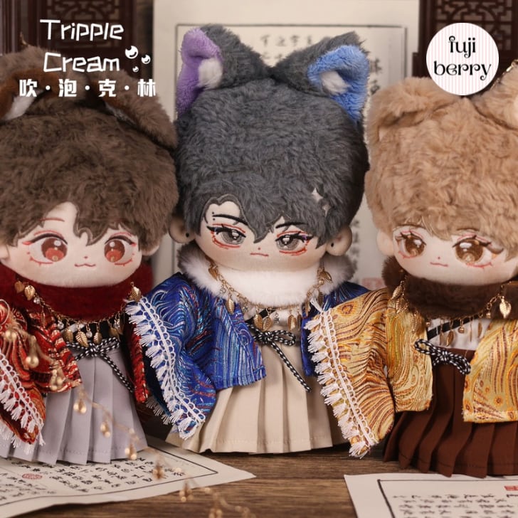 【20cmぬい服】夜の宴メタリックカラーコーデ②コーデ 着せ替えぬいぐるみ 棉花娃娃用お洋服|fuji berry