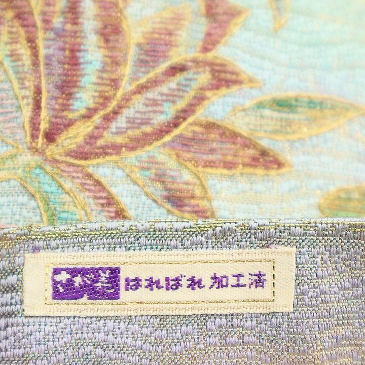 ラグジュアリーに煌めく【螺鈿】　有名呉服店【やまと】ガード加工済　美品の袋帯です