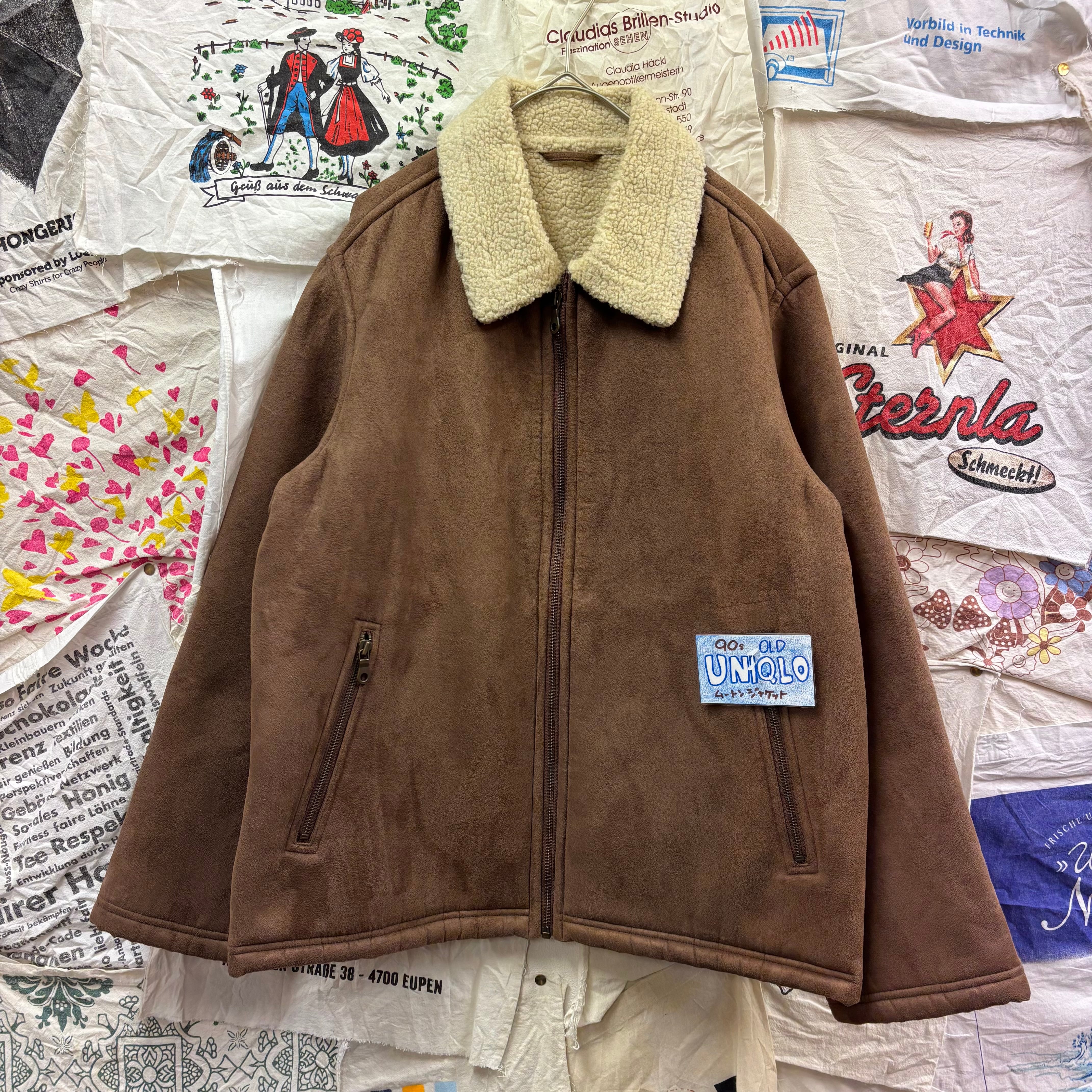 90s OLD UNIQLO ムートンジャケット | 古着屋PENNY