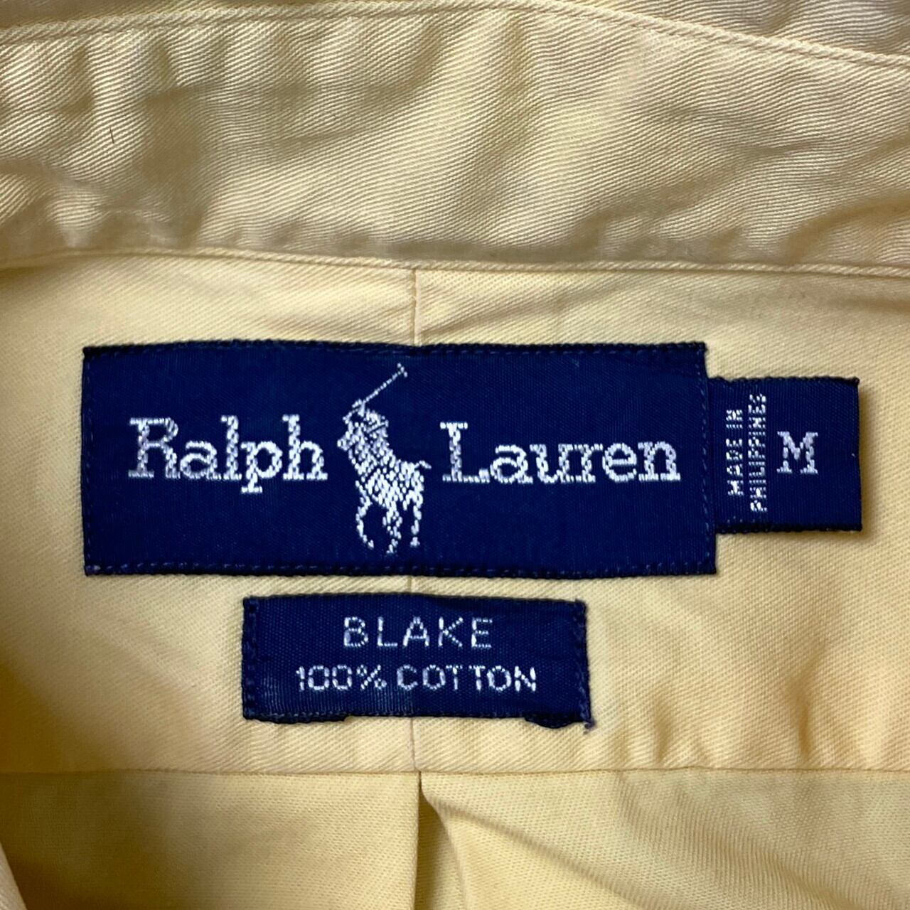 90年代 Ralph Lauren ラルフローレン BLAKE 半袖ボタンダウンシャツ