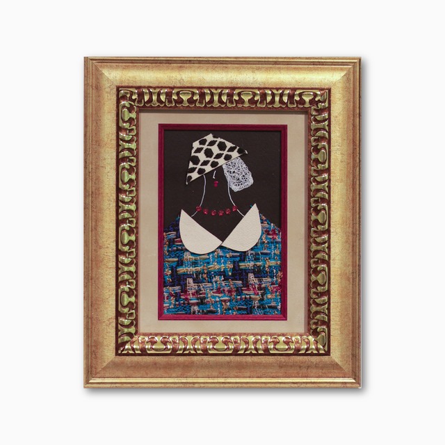 【039】Blue Girl / 約W210×H250mm