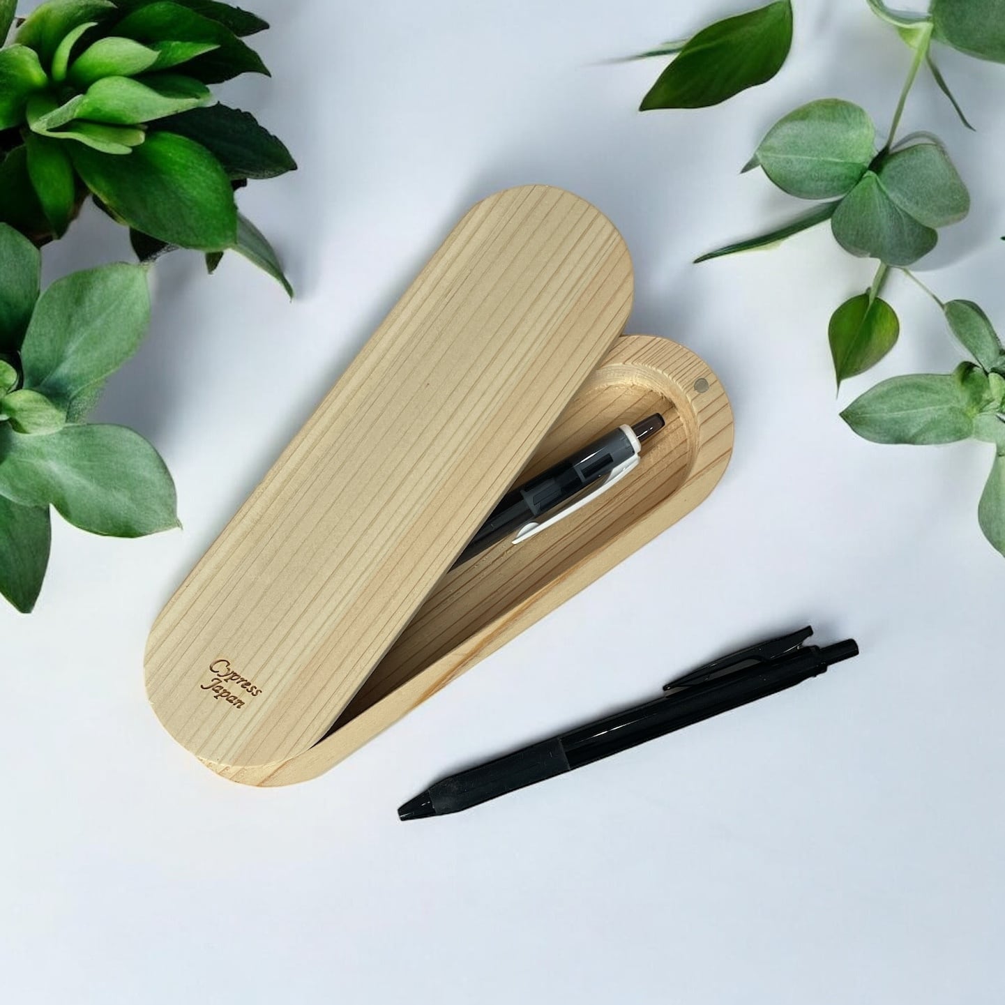 檜ペンケース・スライド | Cypress Japan