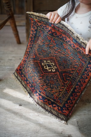 【405】Antique Persian Baluch rug 1920's - 1930's