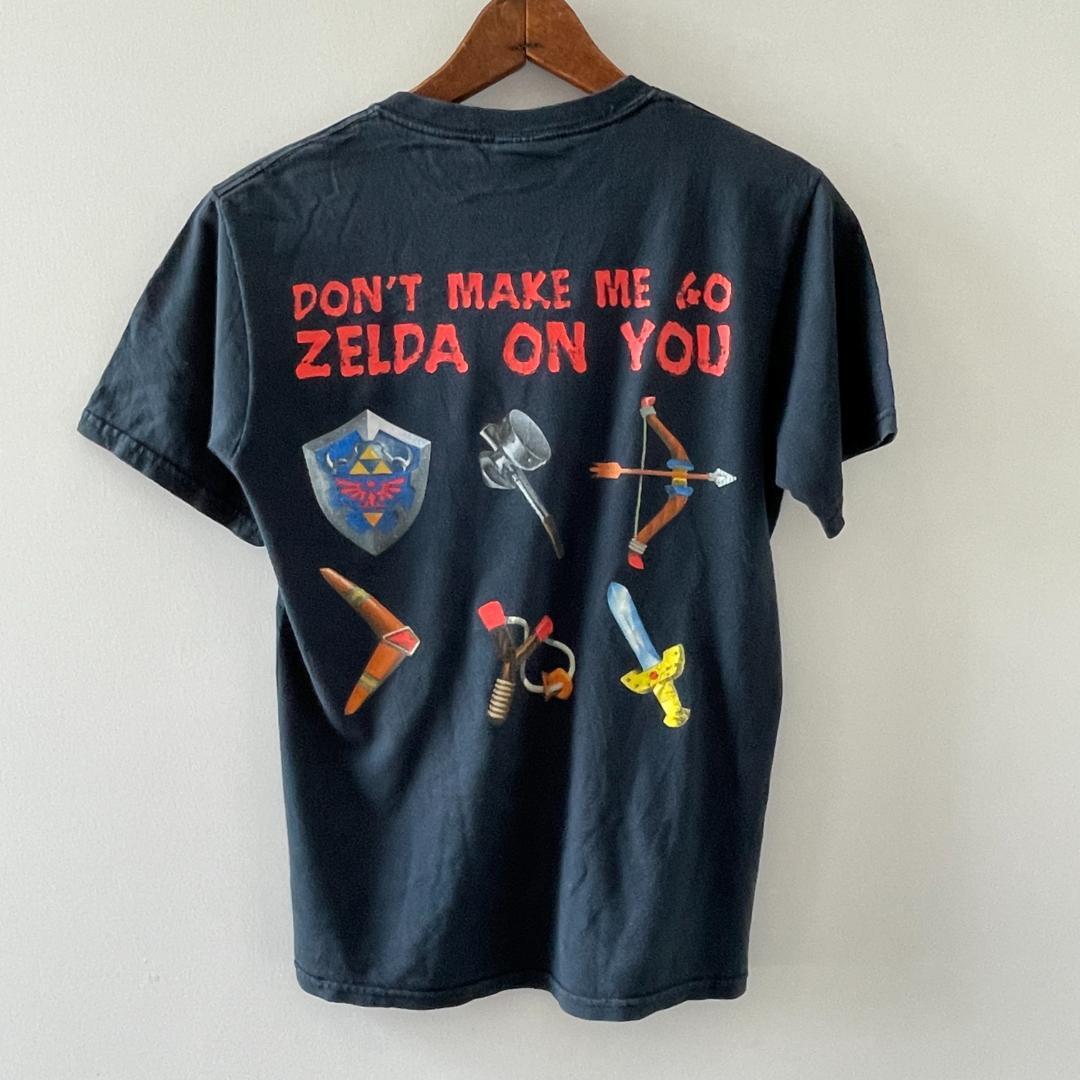 GF510 Nintendo 90s ゲームT Tシャツ ゼルダの伝説 プロモ 