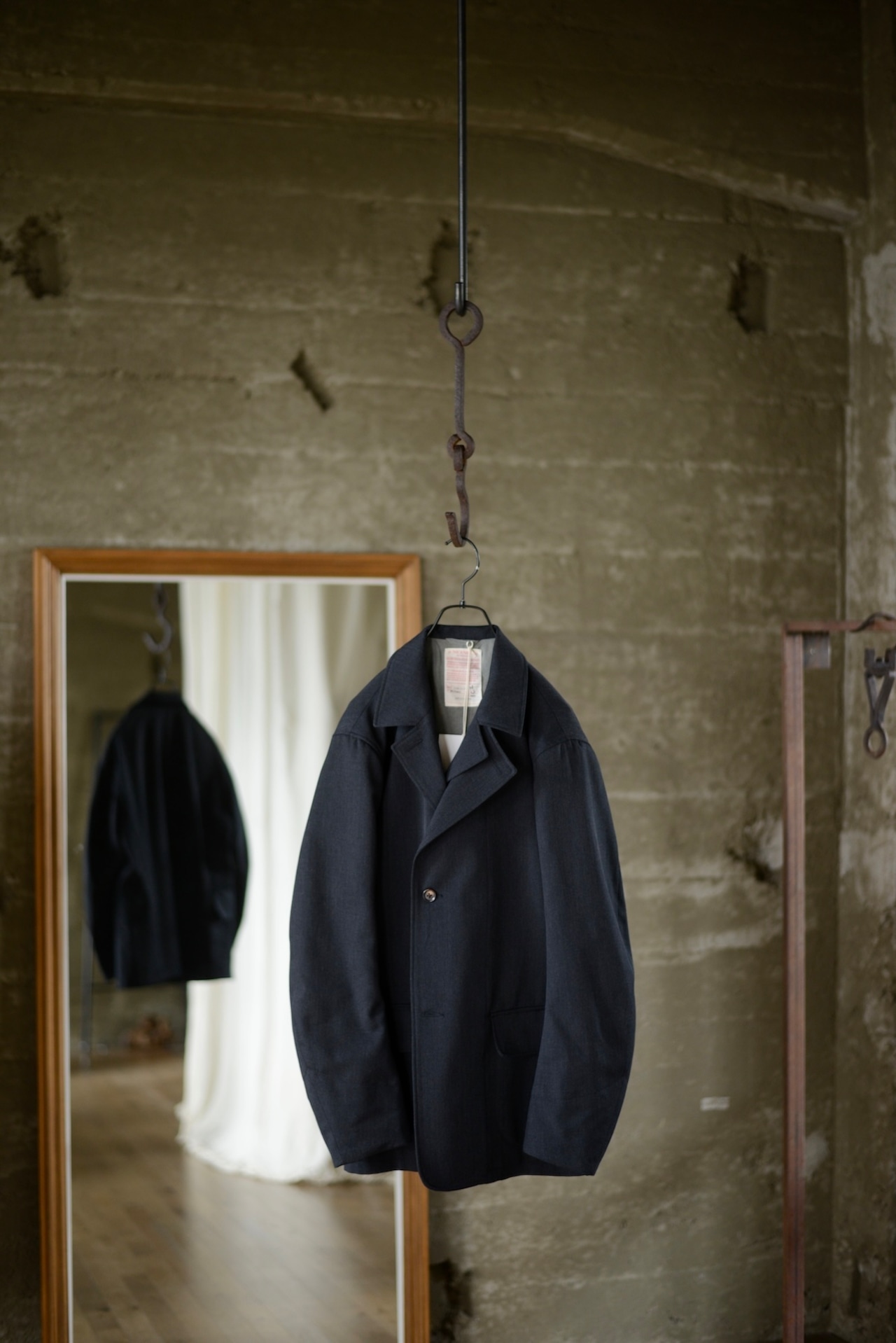 NICENESS / T.FIELDING WOOL CAVALRY TWILL HUNTER JACKET