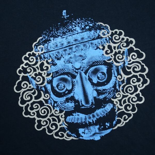 Size【L】 TENDERLOIN テンダーロイン TEE L/S F.T.S NAVY ロンT 紺