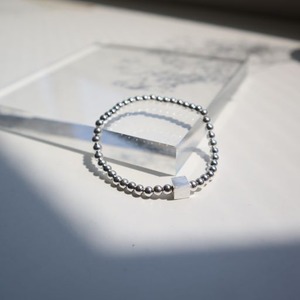 Silver crush bracelet