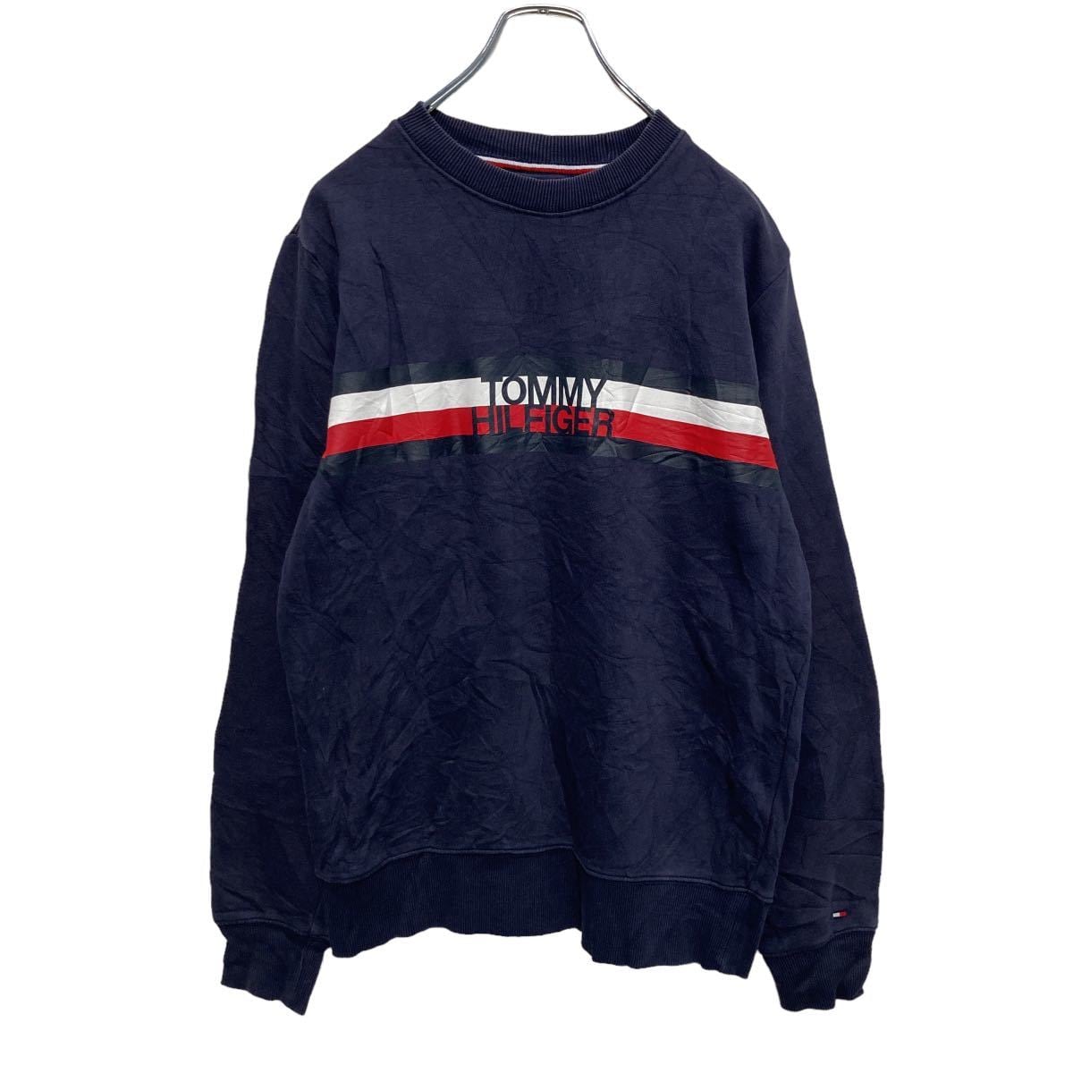 TOMMY HILFIGER スウェット トレーナー M ネイビー トミーヒルフィガー