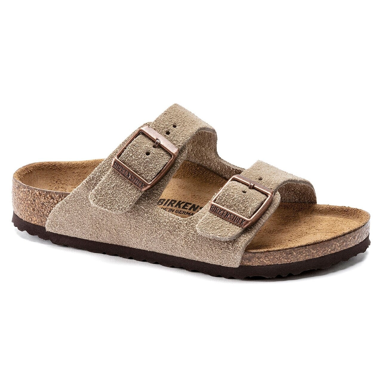 ［BIRKENSTOCK］Arizona／アリゾナ Kids Suede (26-35)｜Taupe