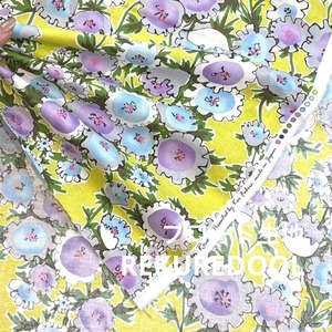 Cdr496◆50cm◆S◆綿100%ブロード生地◆花柄