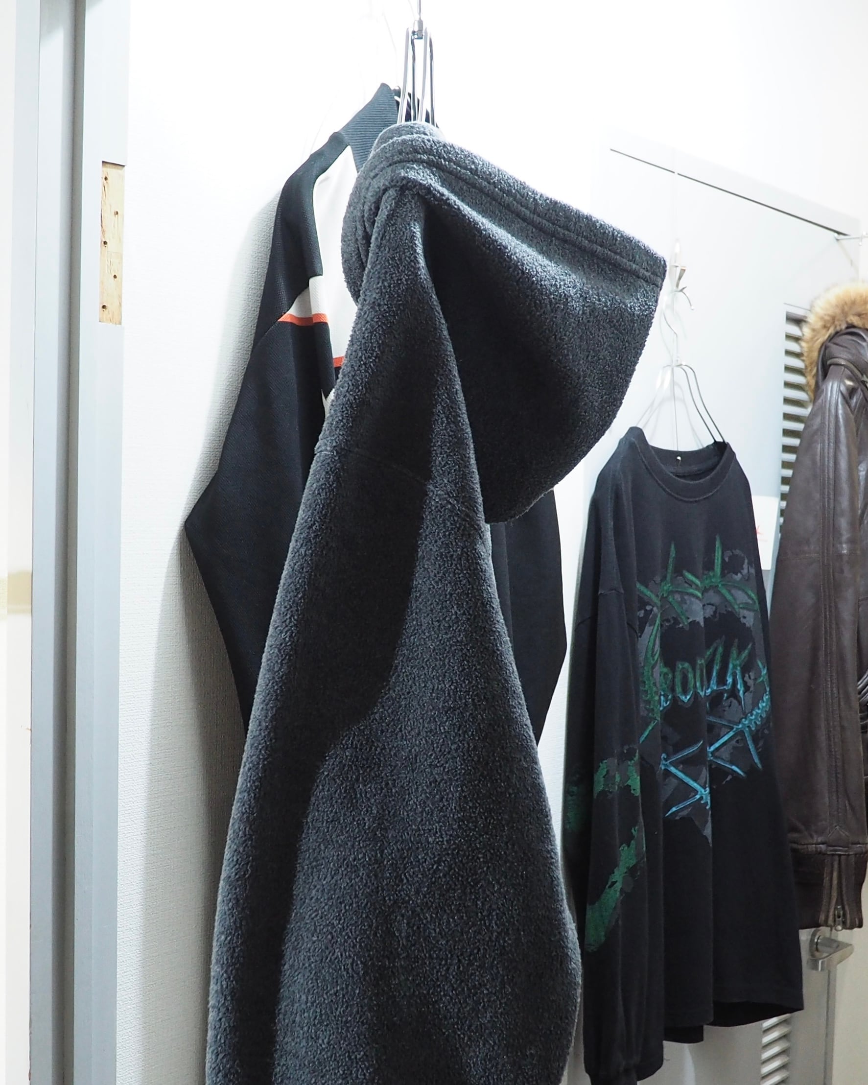 1990s " POLO SPORT - RALPH LAUREN " ” 赤ポニー ” Embroidery vintage fleece half zip Hoodie ポロスポーツ ラルフローレン ハーフジップフリースフーディ