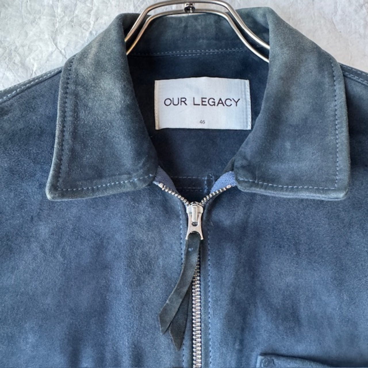 Our Legacy シャツジャケット スエードレザー 画像3