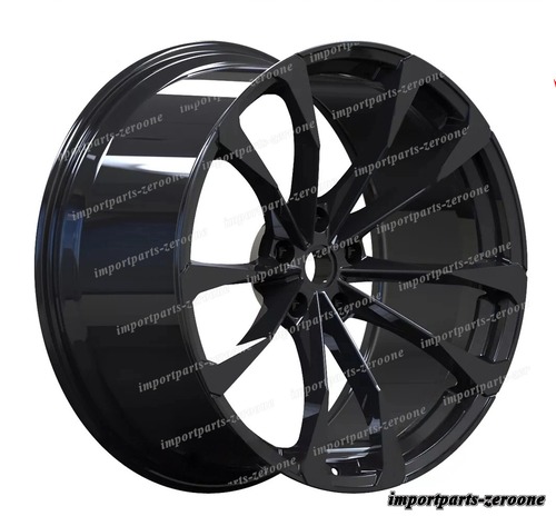 23インチ ツイン 5 スポークグロスブラックスタイル ホイール ランボルギーニ ウルス　-BRN-12495