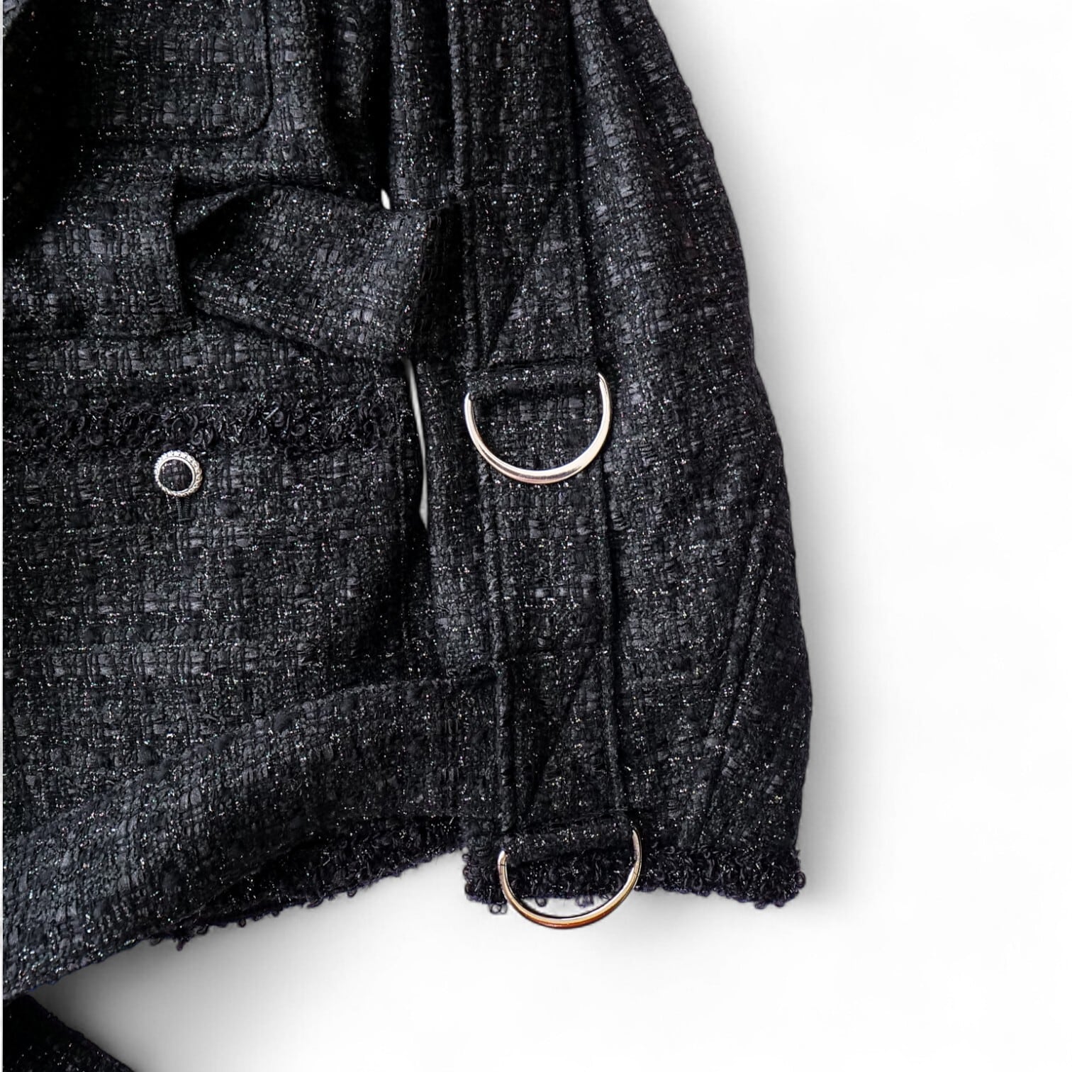 el conductorH コンダクター ミックスツイード ボンデージ ジャケット