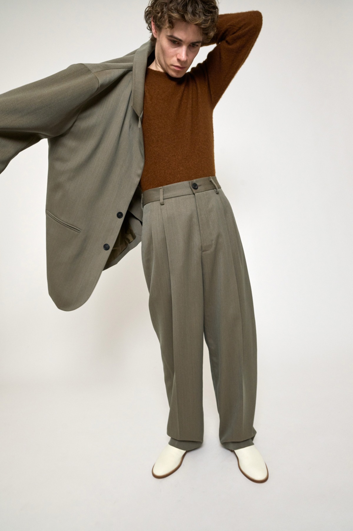 Cristaseya DOUBLE PLEATED WIDE PANTS | TOMMY'S KURAMAE