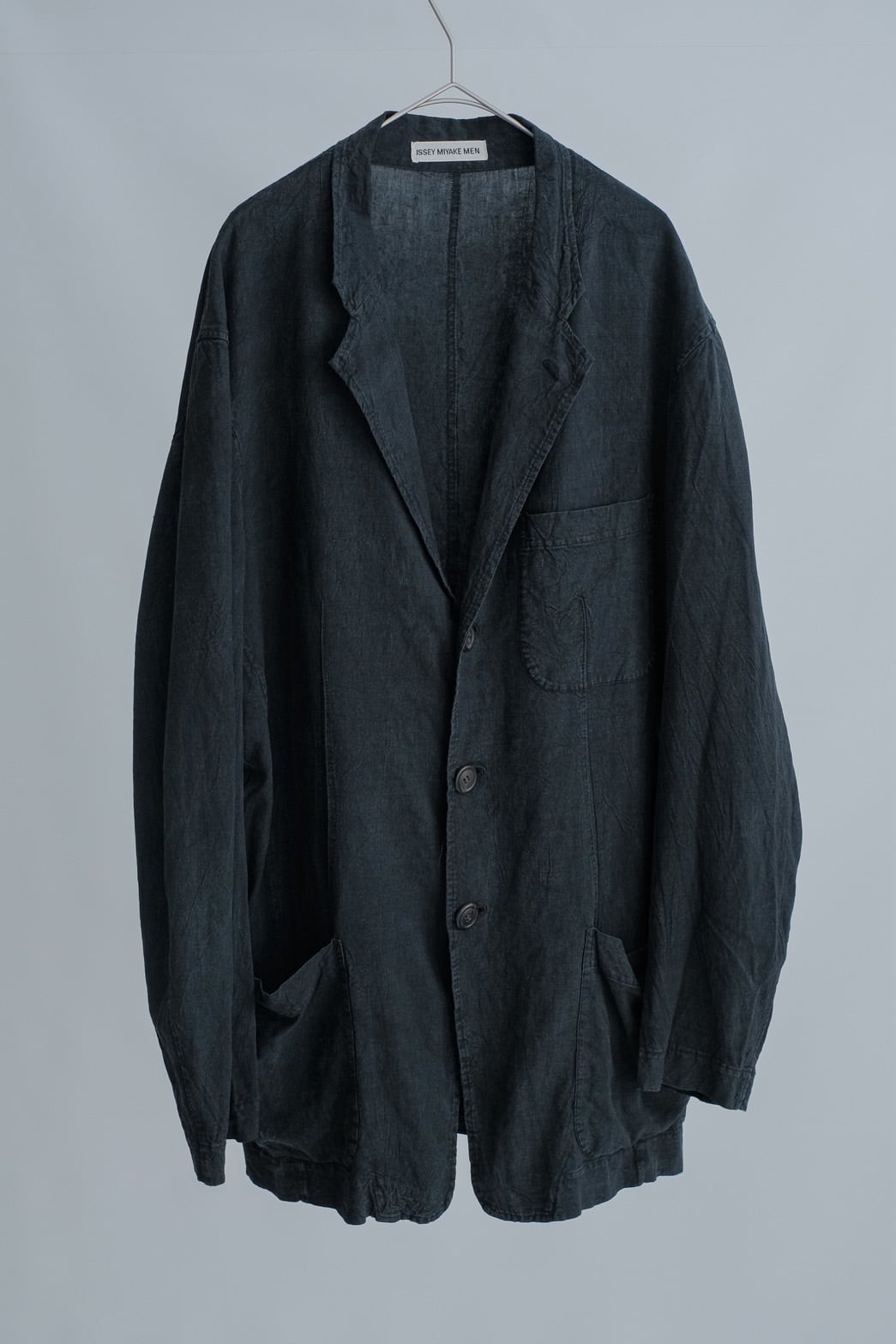 2000s ISSEY MIYAKE MEN linen jacket | puzzle