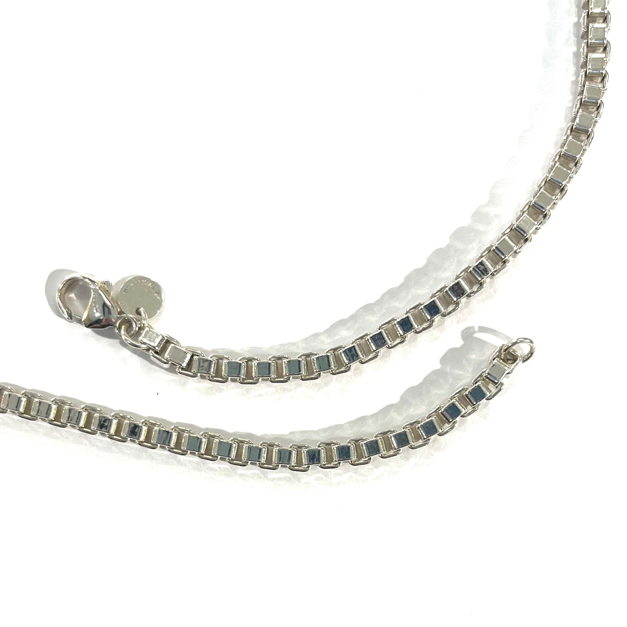 TIFFANY&CO. 】 2499 ティファニー名作ベネチアンチェーン ネックレス