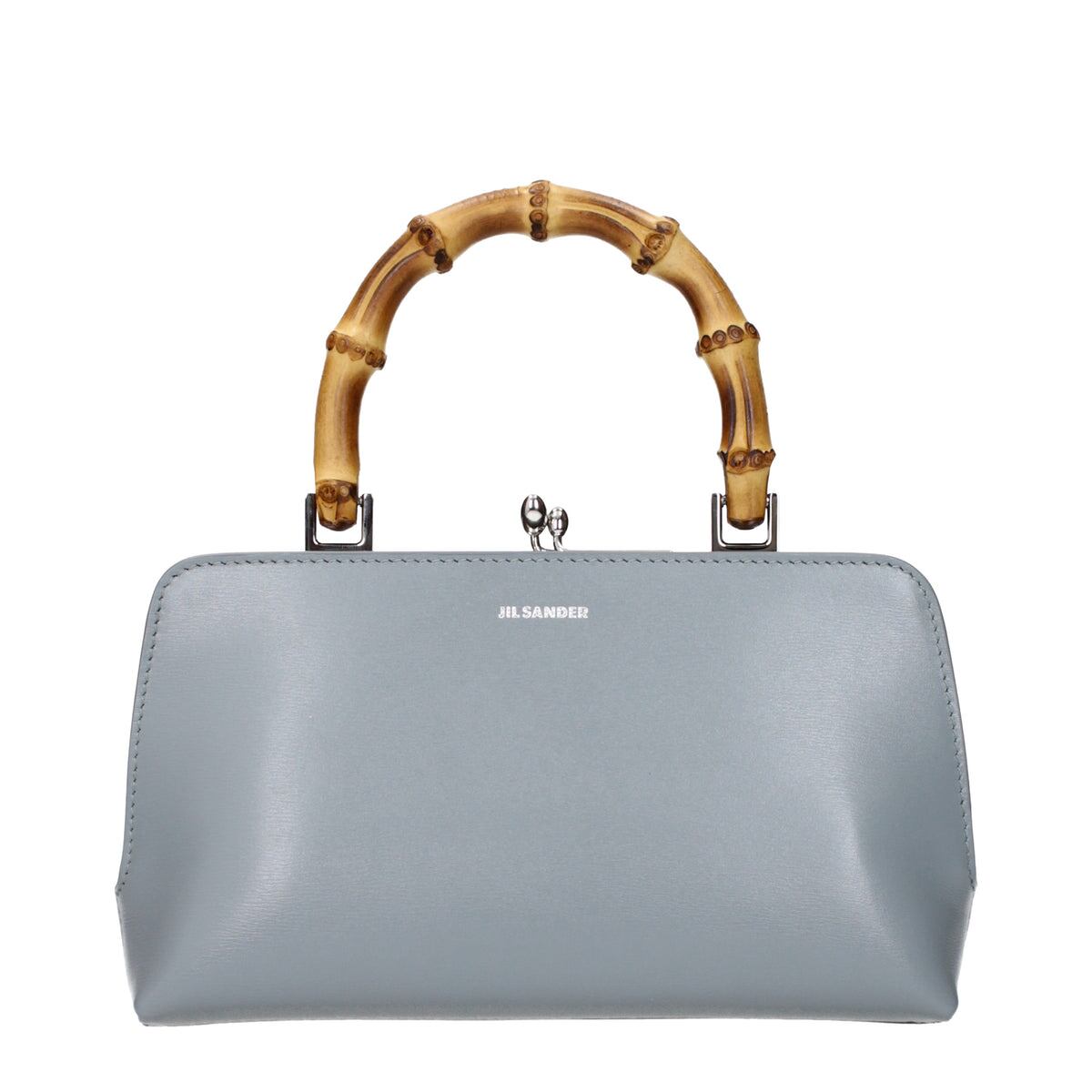 【新品】JIL SANDER ジルサンダー レディース ハンドバッグ レザー グレー WD0029P5356044