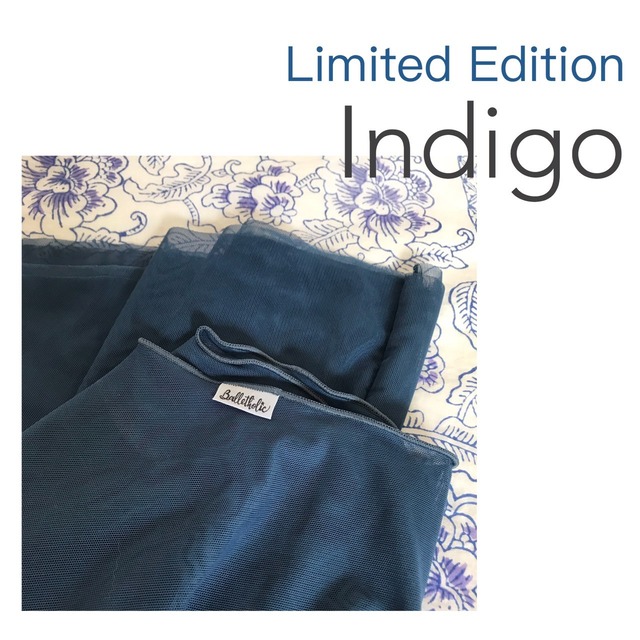◆Limited Edition・Minimalist "INDIGO"(限定カラー：ミニマリスト・プルオンバレエスカート(インディゴ))