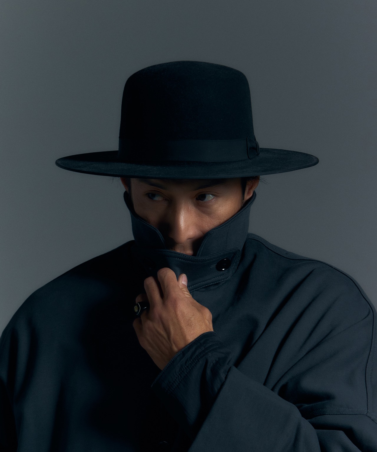 BIG SILHOUETTE SWEAT COAT［HSJ003］