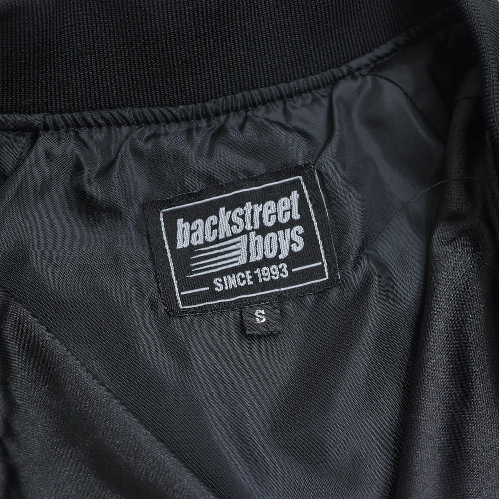 古着 80s 90s 短丈 ブルゾン スタジャン cityboy archive 90s～ back street boys バックストリートボーイズ 刺繍入りデザイン