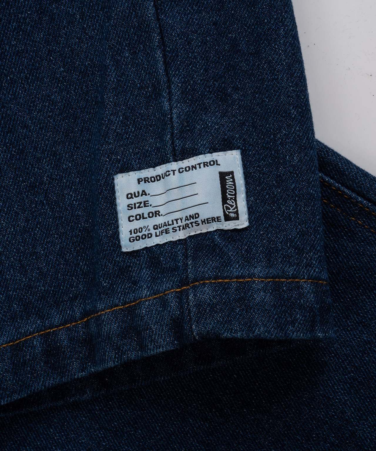 【#Re:room】ONE WASH VINTAGE WIDE DENIM PANTS［REP194］