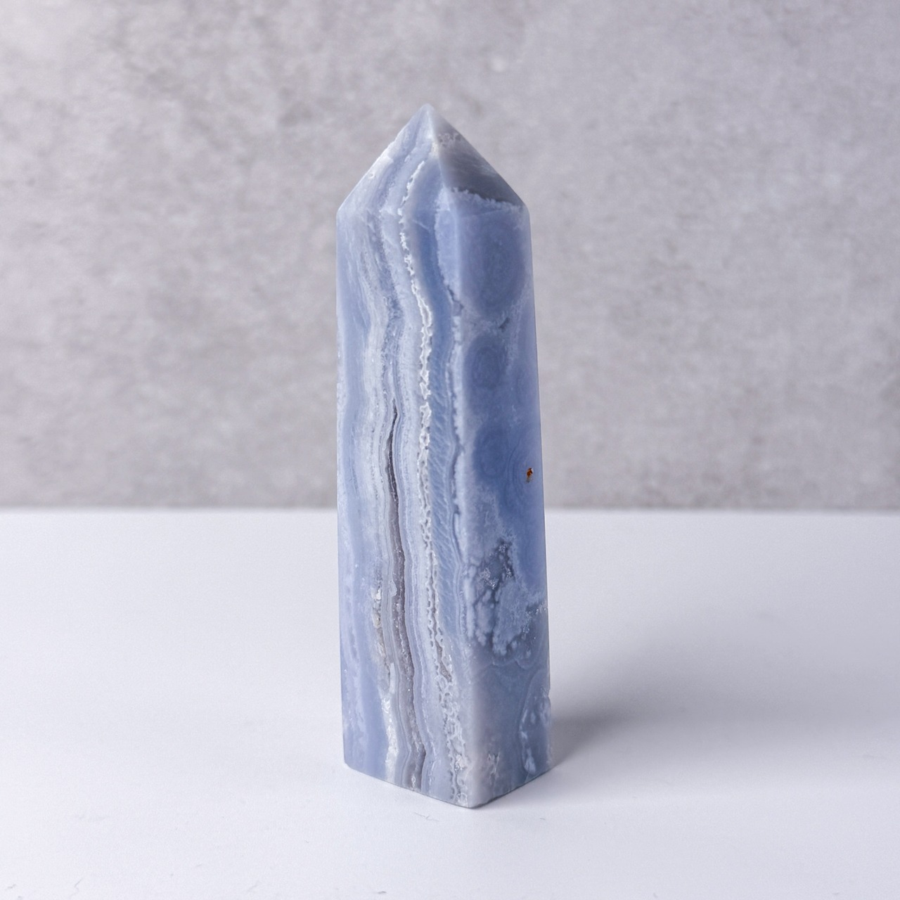ブルーレースアゲート02 タワー ＊ Blue Lace Agate ＊ 天然石