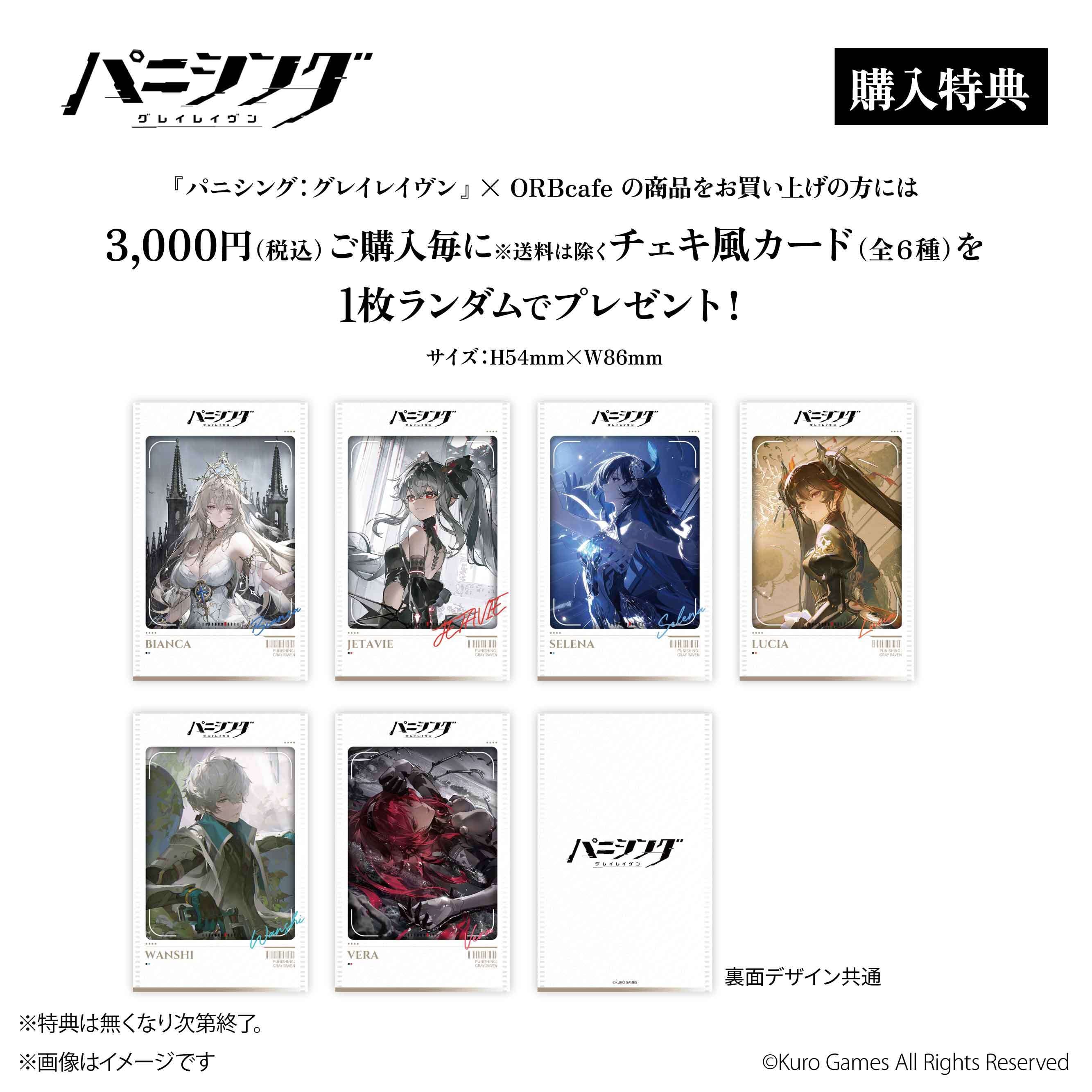 パニシング：グレイレイヴン』× ORBcafe 【ポストカード】2枚セット