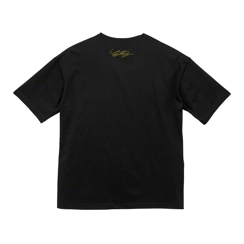 【送料無料】Frenemy 金刺繍 ビッグシルエットTシャツ / 黒