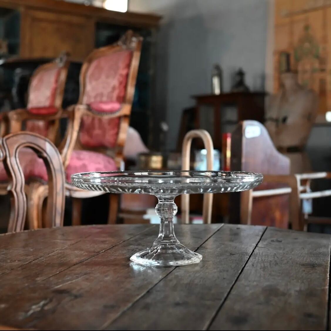 Compote / コンポート〈ケーキスタンド・食器・プレスガラス・店舗什器