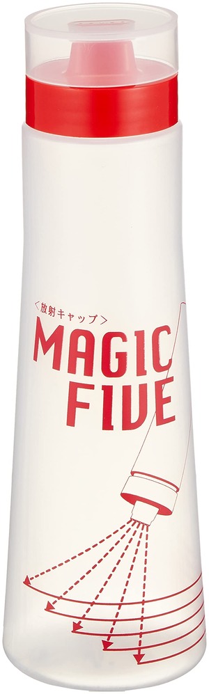 【新着特価】遠藤商事(Endo Shoji) 調味料入れ 業務用 マジックファイブ ディスペンサー 200㏄ 赤 日本製 BDI405