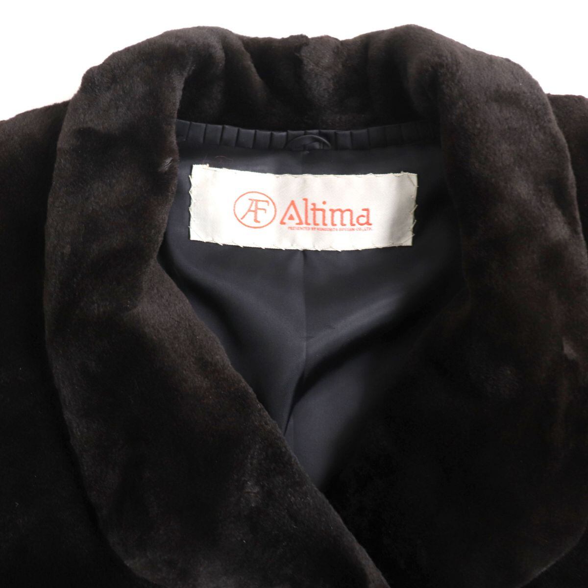 極美品◇Altima アルティマ MINK シェアードミンク 本毛皮コート ...