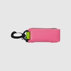 vibram light case (pink×clear) with pink glowing zip