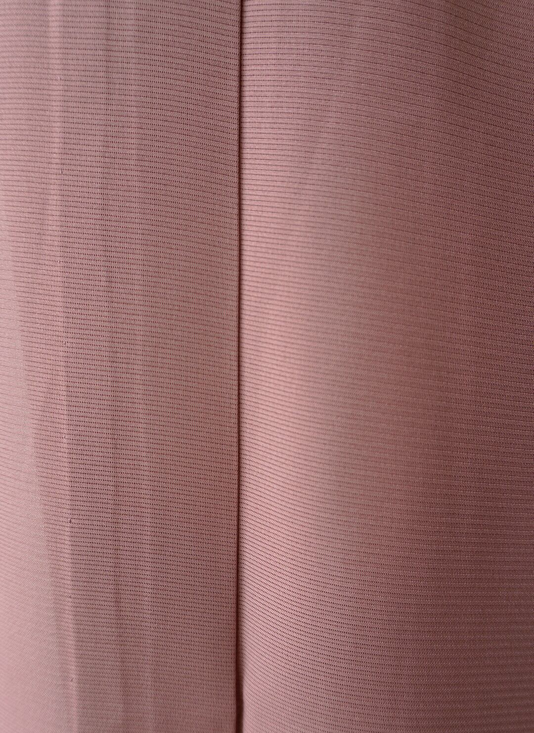 【夏・絽】長春色 絽 色無地