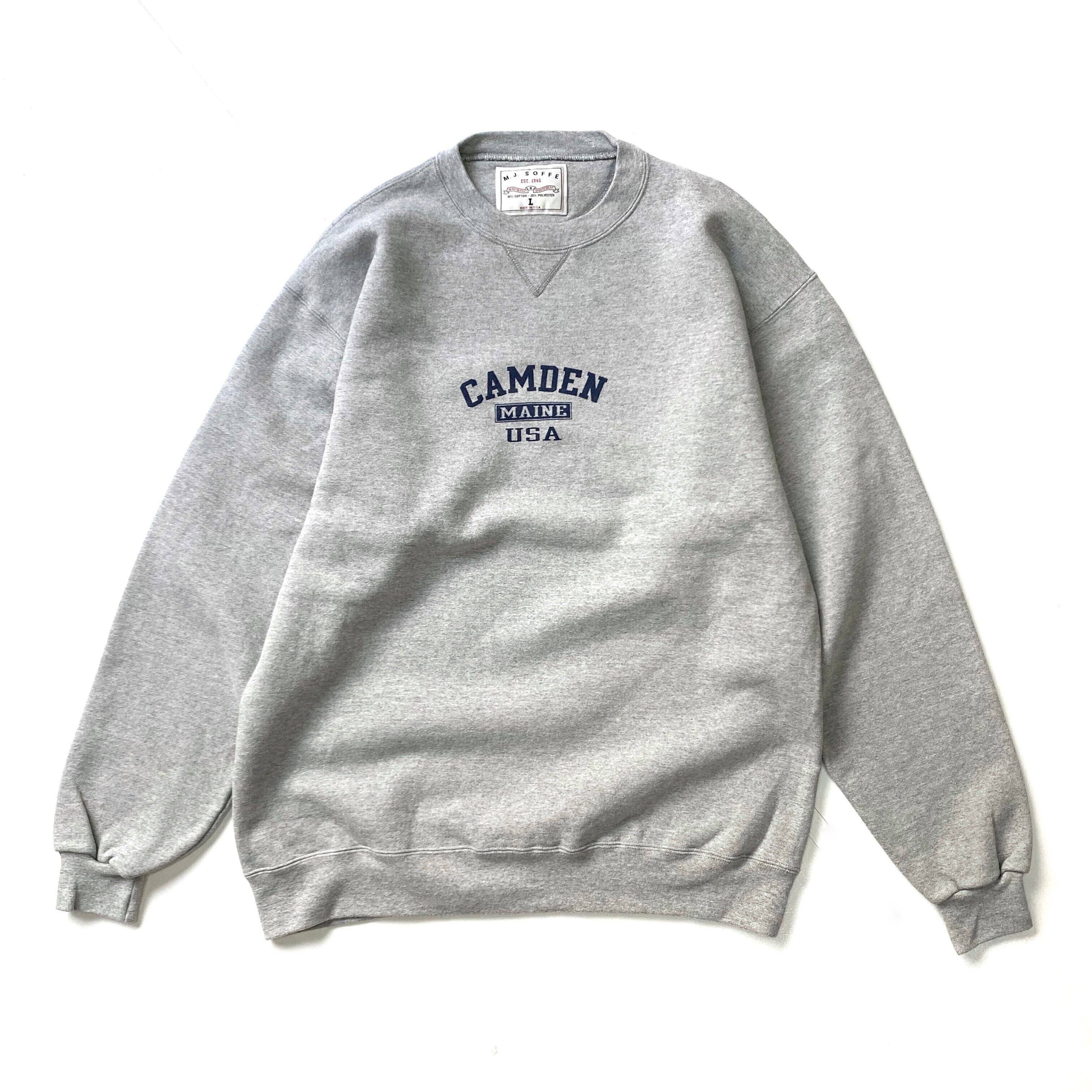 USA製 M.J.SOFFE CAMDEN MAINE USA カムデン プリントスウェット 