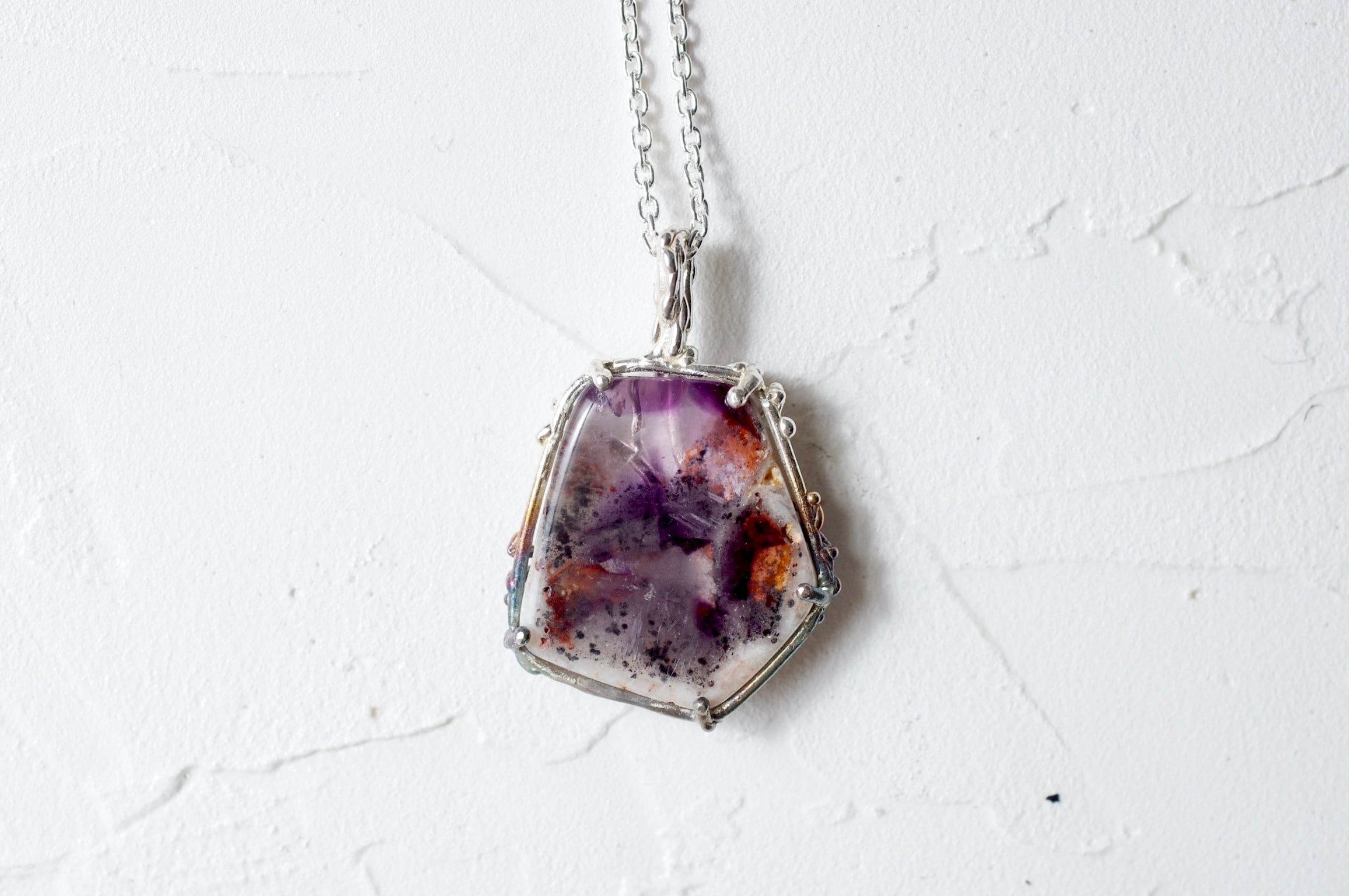 parasiteペンダント《トラピッチェアメジスト》
