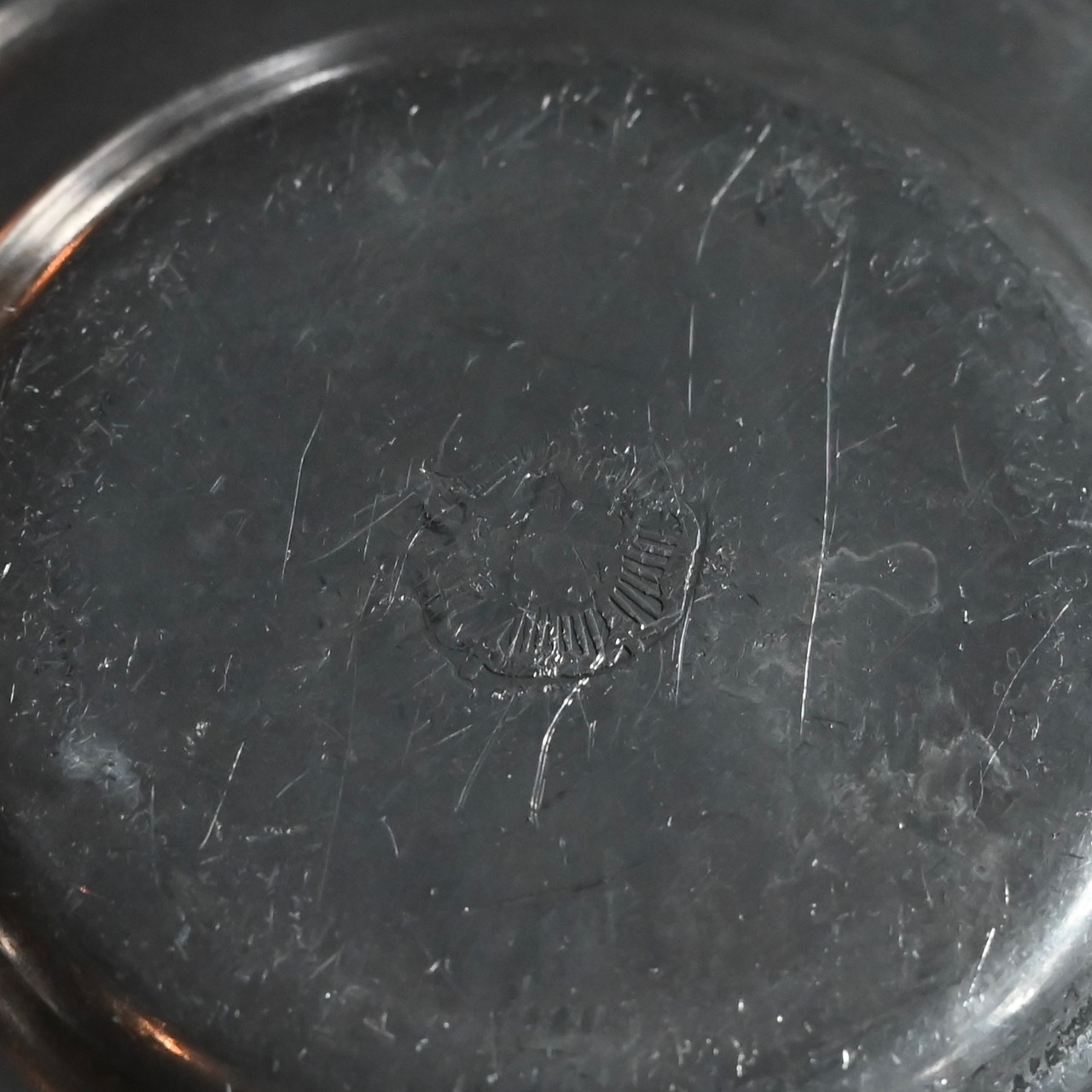 Pewter Plate / ピューター プレート【E】〈 お皿・エタン・収納・店舗什器・食器・アンティーク・ヴィンテージ 〉113967