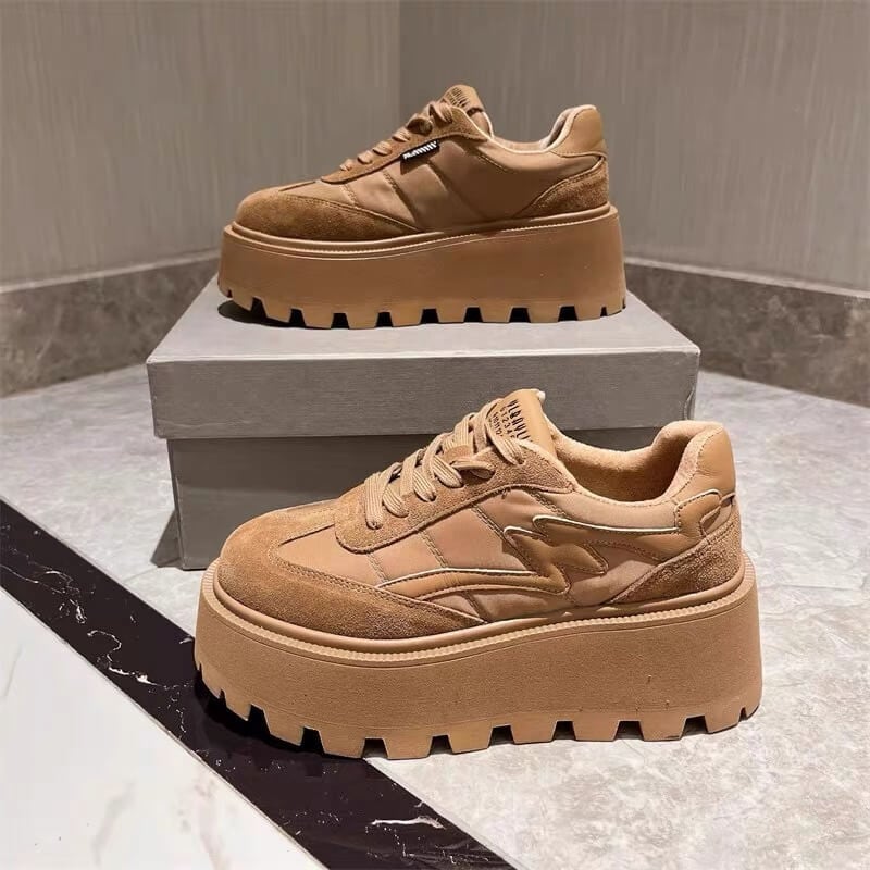 【✩】厚底のカジュアルな女性の靴、多目的な毎日の摩耗 282610719d7d53d61b55746c5fb6ae