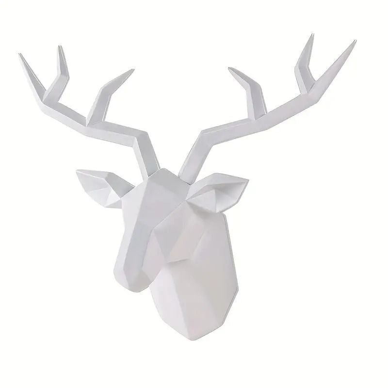 鹿 壁掛け オブジェ 3D ウォールアート 室内インテリア 鹿オブジェ