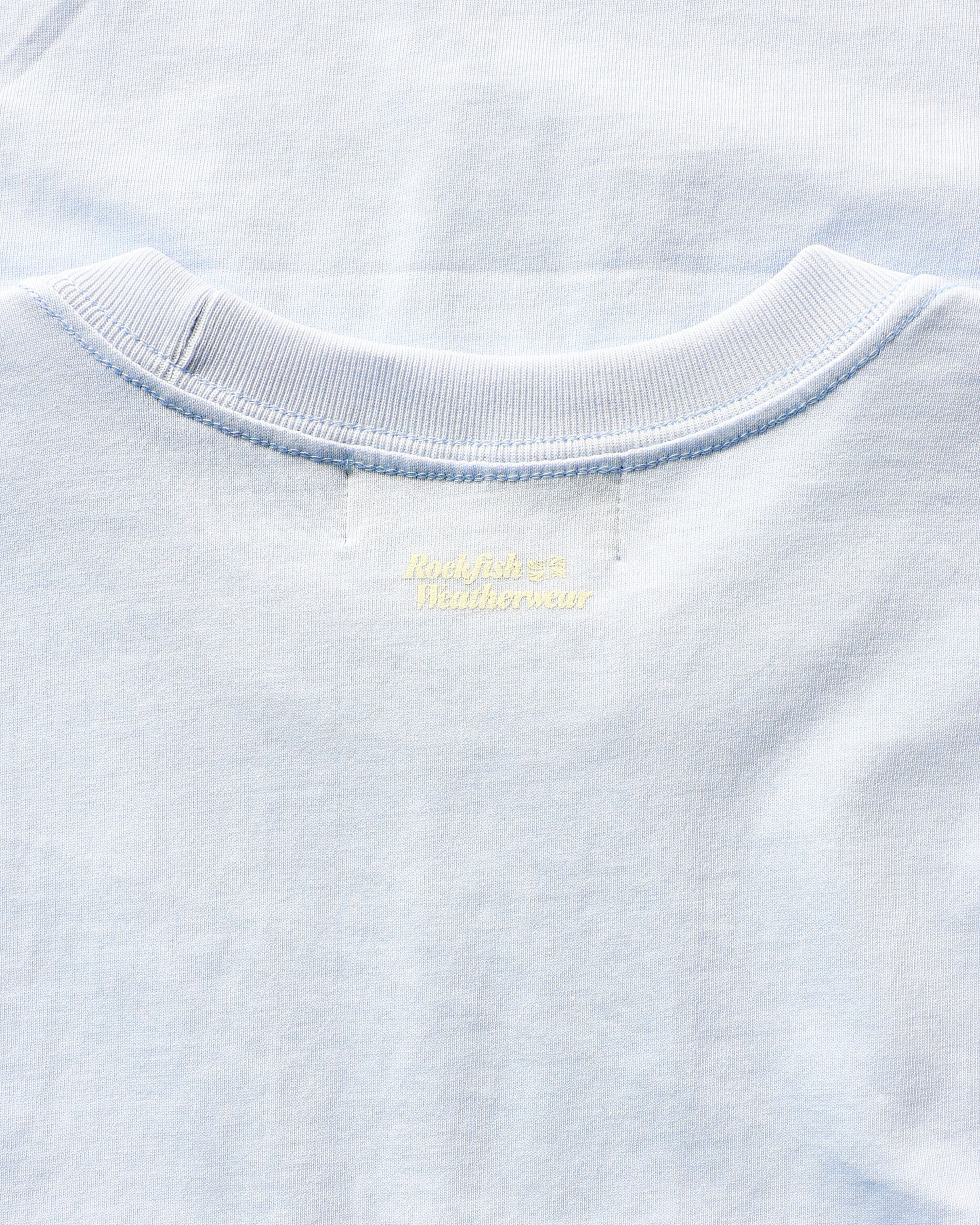 999HUMANITY] [X ROCKFISH] EEE LOGO T (SKY BLUE) 正規品 韓国