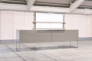 最高級 イタリア製 B&B ITALIA 95万「ATHOS/アトス」サイドボード パオロピバ 大型 収納 ロー テレビ モダン イタリア ビーアンドビー【中古家具/中古インテリア/USED家具ユーズド家具/リサイクル】