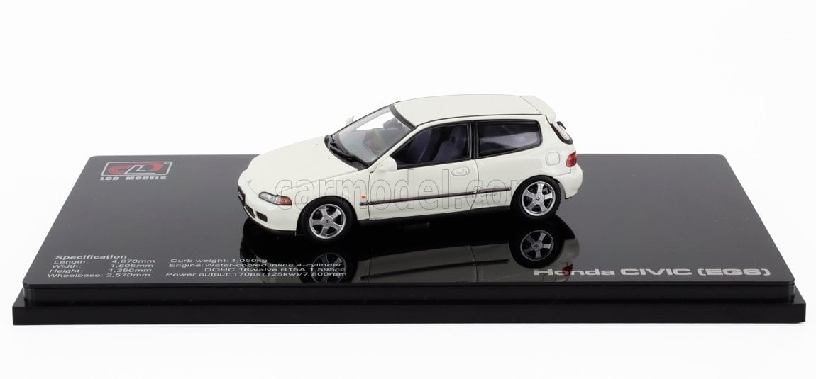 ミニカー 1/43 ホンダ シビック LCD-MODEL 1/43 HONDA CIVIC SIR II